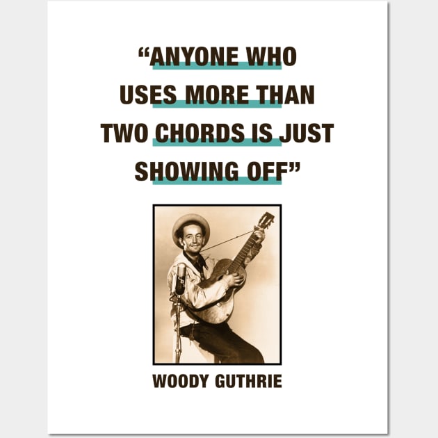 Woody Guthrie Wall Art by PLAYDIGITAL2020